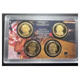 Lot, (4) Coins 2007 Presidential Dollars Proof Set