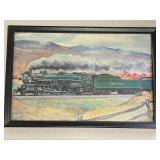 Southern Train Framed Print (18in x 12in)