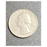 1979 Washington Quarter No Mark