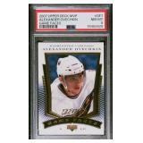 ALEXANDER OVECHKIN 2007 UPPER DECK MVP GAME PSA 8