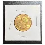 1999-D Delaware Gold Plated State Quarter Coin