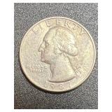 1987 D Washington Quarter
