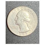 1985 D Washington Quarter