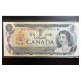 1973 Bank of Canada Dollar Banknote