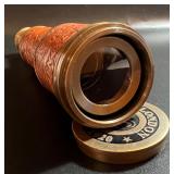 Rare 1920 Vintage Leather Telescope W/ LeatherCase