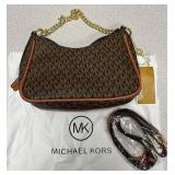 Michael Kors Shoulders Leather Bag