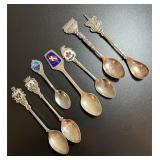 Lot, (7) Silver Spoons