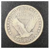 1917 Type 1 Standing Liberty Quarter