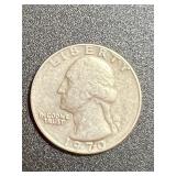 1970 D Washington Quarter
