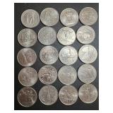 Lot (20) State Quarters