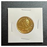 2001 Washington Quarter Kentucky Gold Plated Quart