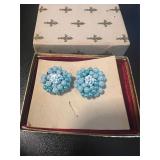 Rare Vintage Silver Signature Earrings
