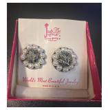 Rare Vintage Signature Judy Lee Earrings w/origina