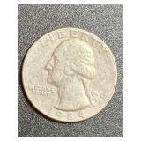 1984 D Washington Quarter