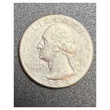 1984 D Washington Quarter