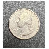 1989 P Washington Quarter