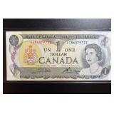 1973 Bank of Canada Dollar Banknote