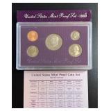 Lot,(5)1989 United States Mint Proof Set