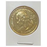 2001 Gold Plated NewYork Quarter