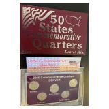 Lot,(6)2006 50 States Commemorative Quarters Denve