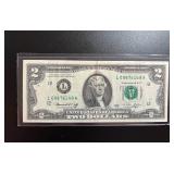 1976 Series $2 Dollar Bill