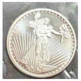 1 Oz .999 Silver Eagle Design