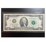 1995 Two Dollar Bill