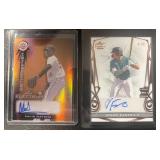 2 x Autographed Sport Collectible Cards