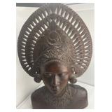 Adogo - African Warrior Goddess Sculpture - V.Rare
