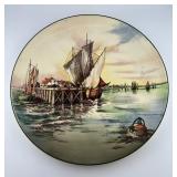 Dock at the Harbor Collectors Plate (10in)