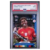 LAMINE YAMAL 2024 TOPPS NOW UEFA EURO #62  PSA 9