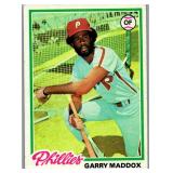 1978 TOPPS GARRY MADDOX CARD