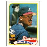 ROOKIE CUP CARD 1989 TOPPS RON GANT