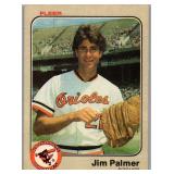 1983 FLEER HOF JIM PALMER CARD