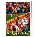 AERIAL THREATS HOF MONTANA/RICE CARD