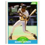 EARLY CARD 1989 SCORE BARRY BONDS