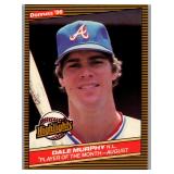 1986 DONRUUS DALE MURPHY CARD