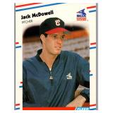 ROOKIE CARD 1988 FLEER JACK MCDOWELL