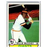 1979 TOPPS HOF WILLIE MCCOVEY CARD