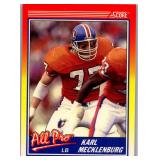 1990 SCORE KARL MECKLENBURG CARD