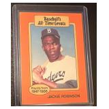 JACKIE ROBINSON H.O.F. ALL-TIME GREATS 1987 HYGRAD