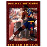LIMITED EDITION 2ND YR HOF DIKEMBE MUTOMBO