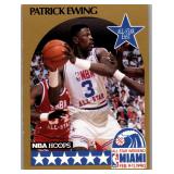 1990 NBA HOOPS HOF PATRICK EWING CARD