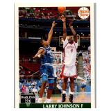 ROOKIE CARD 1991 FRONT ROW HOF LARRY JOHNSON
