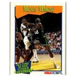 1991 NBA HOOPS HOF MOSES MALONE CARD
