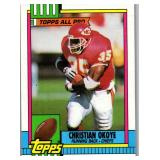 1990 TOPPS CHRISTIAN OKOYE CARD