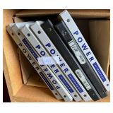 Lot (7) 3 ring binders NEW