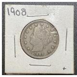 1908 Liberty Head Nickel