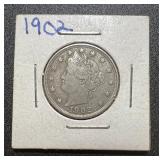 1902 Liberty Head Nickel