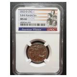 2023 D NGC MS 66 Edith Kanaka Ole American Woma